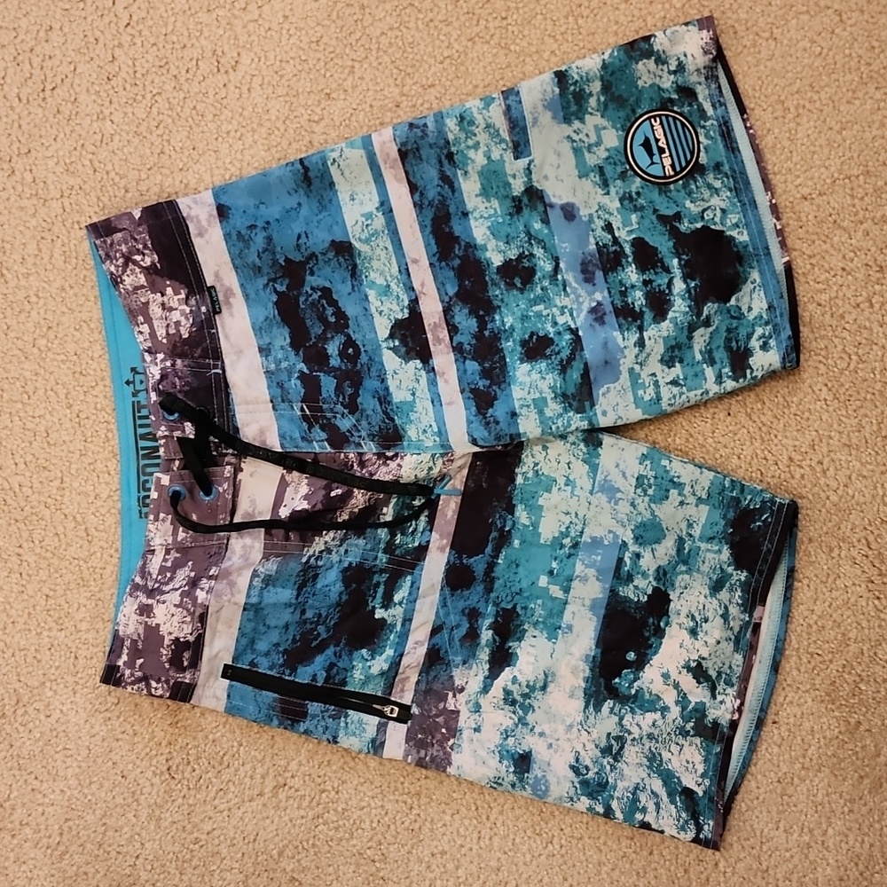 Pelagic Argonaut Board Shorts Youth Size 12/14